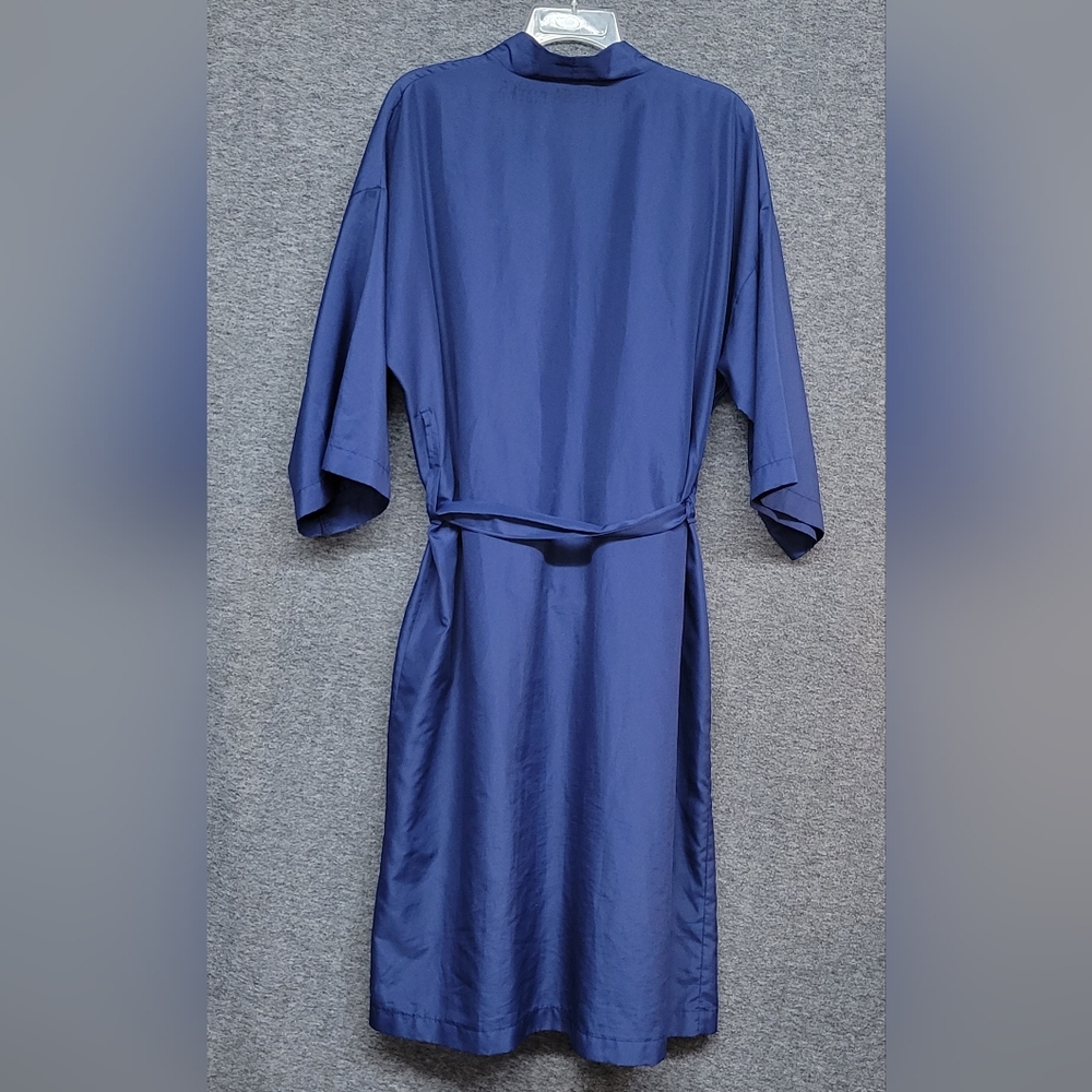 Christian Dior Blue Belted Robe With Pockets - Picture 4 of 13